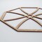 Ekena Millwork Large Haswell Decorative Fretwork Wood Wall Panels, Red Oak, 23 3/8"W x 23 3/8"H x 3/8"T WALW24X24X0375HWLRO - alternate 4